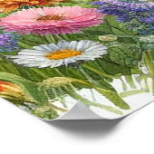 Poster Balancoire de jardin paysage 2 (Coin)