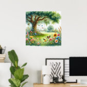 Poster Balançoire de jardin paysage 7 (Bureau à domicile)