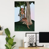 Poster Balançoire Fantastique (Bureau à domicile)