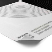 Poster Balanza: Geometric Series (Coin)