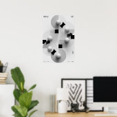 Poster Balanza : Série Géométrique (Bureau à domicile)