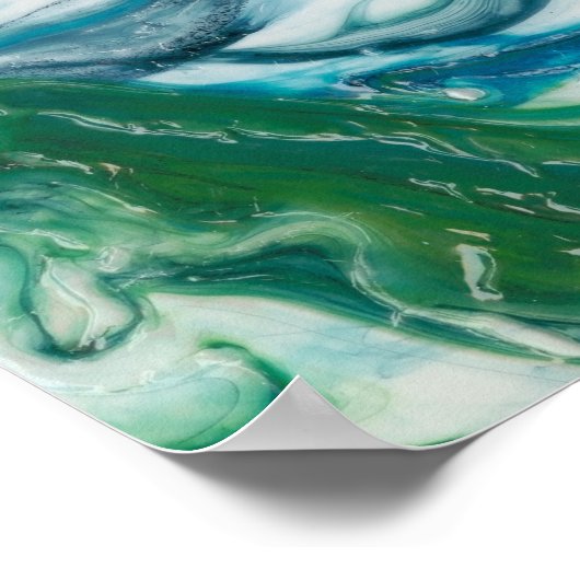 Poster Balayage en marée II (Coin)