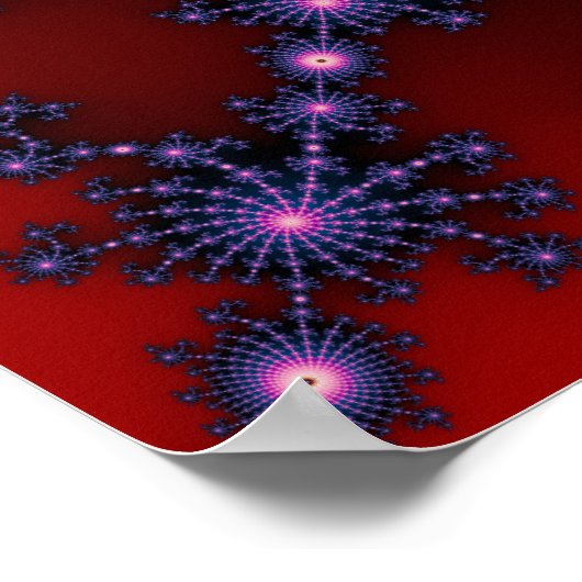 Poster Balayage Fractal (Coin)