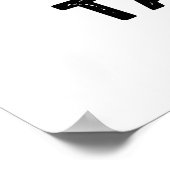 Poster Balayage Parler Drôle Doux Parler Broom Pun (Coin)