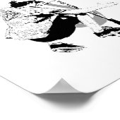 Poster Balayons autour - Stunt Scooter Rider (Coin)