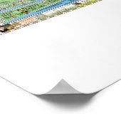 Poster Balboa Island, Newport Beach, Cartographie (Coin)