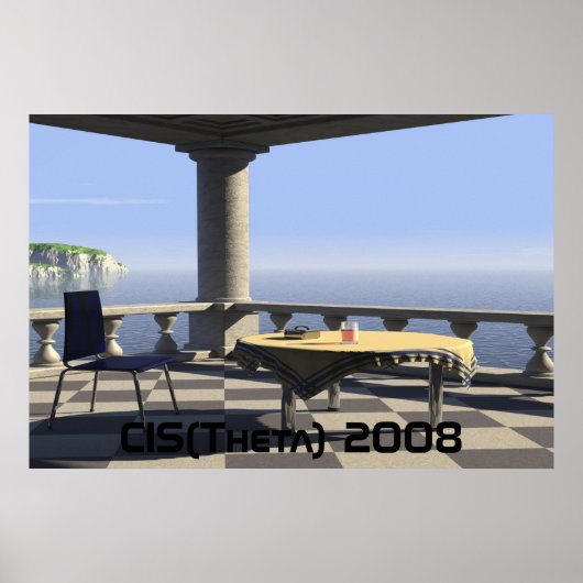 Poster balcon, CIS(Theta) 2008 (Devant)