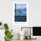 Poster Balcon Isola Bella (Bureau à domicile)