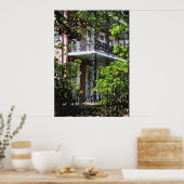 Poster Balcons en fer de la Nouvelle-Orléans (Cuisine)