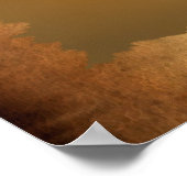 Poster Bald Eagle au coucher du soleil Série de Gratitude (Coin)