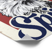 Poster Bald Eagle Esprit autochtone (Coin)