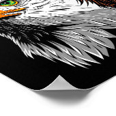 Poster Bald Eagle Mullet USA (Coin)