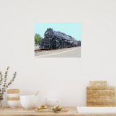 Poster Baldwin - Locomotive ferroviaire 2124 (Cuisine)