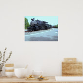 Poster Baldwin Locomotive Works # 15 - Rahway Valley RR (Cuisine)