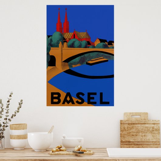 Poster Bâle (Cuisine)