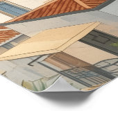 Poster Balearic Islands Vintage French Travel (Coin)