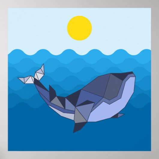 Poster Baleine (Devant)