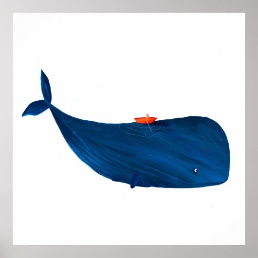Poster Baleine (Devant)
