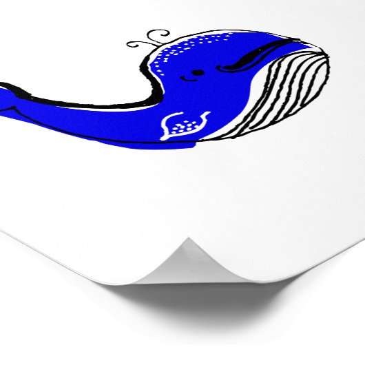 Poster baleine (Coin)