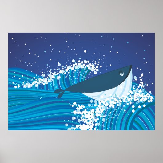 Poster Baleine (Devant)