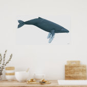 Poster Baleine à bosse (Cuisine)