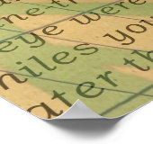 Poster Baleine antique Vie marine (Coin)