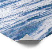 Poster Baleine Géante Saute De L'Océan (Coin)