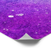 Poster Baleine magique : Nuit Océanique Noire (Coin)