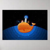 Poster Baleine (Nuit) (Devant)