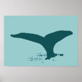 Poster Baleine pour murs (Devant)