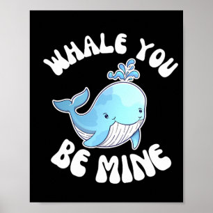 Poster Baleine, tu es mienne