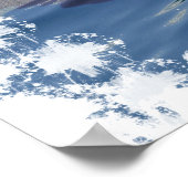 Poster Baleine tueuse nageant vite (Coin)