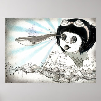 Poster "Baleine" Yan Wei | 闫 威