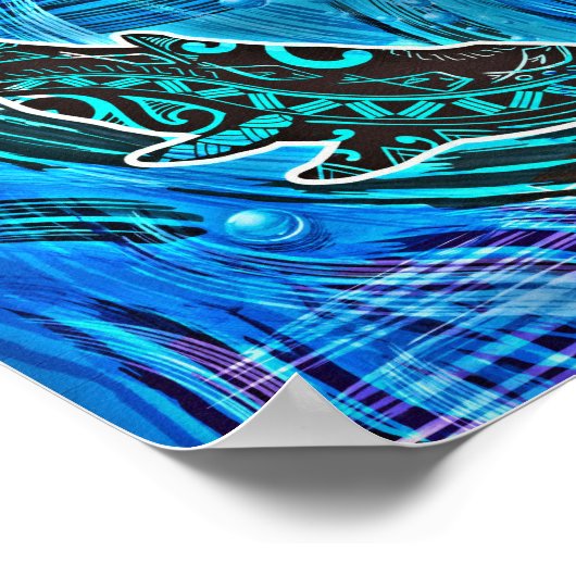 Poster Baleines (Coin)