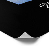 Poster Baleines à bosse Haiku Art (Coin)