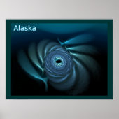 Poster Baleines à glace (Devant)