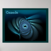 Poster Baleines à glace (Devant)