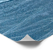 Poster Baleines dans l'océan (Coin)
