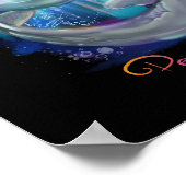 Poster Baleines de Beluga (Coin)