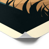 Poster Bali Beach Sunset Vintage (Coin)