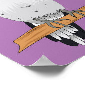 Poster Bali Mina tropical oiseau exotique (Coin)