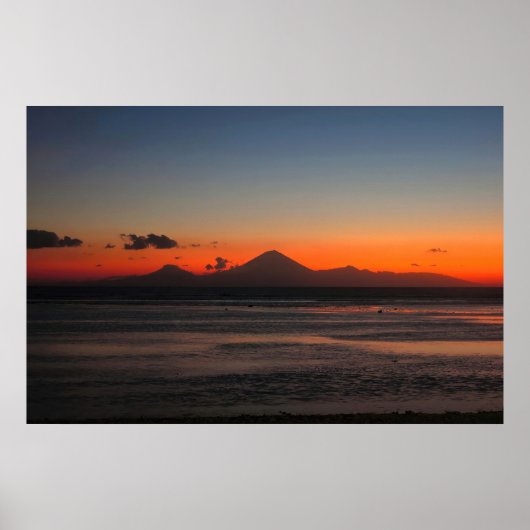 Poster Bali Sunset (Devant)