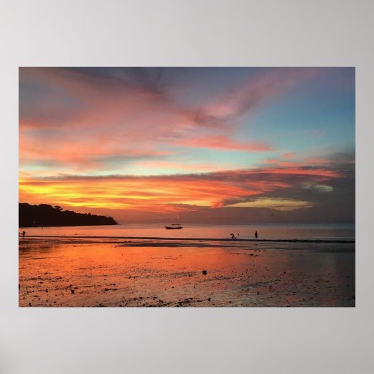 Poster Bali Sunset (Devant)