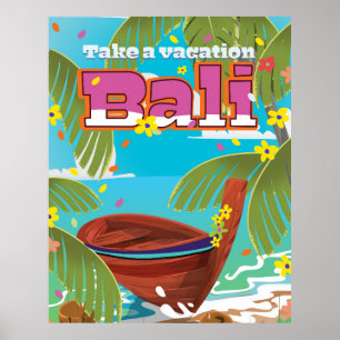Poster Bali Travel poster.