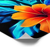 Poster Balise balnéaire néon 3 (Coin)