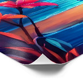 Poster Balise de bord de mer Neon 2 (Coin)