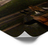 Poster Balise de ville (Coin)