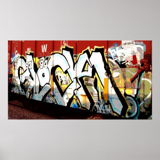 POSTER BALISE GRAFFITI (Devant)