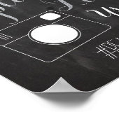 Poster Balise Marque d'argent et Parties scintillant Mari (Coin)