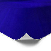 Poster Balise mentale en violet et bleu (Coin)